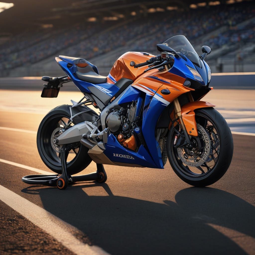 Honda CBR650R in Repsol Honda racing colours