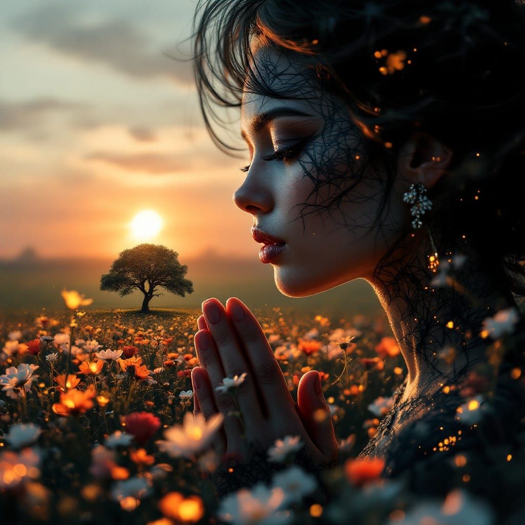 Earth's prayer  by @Valentin