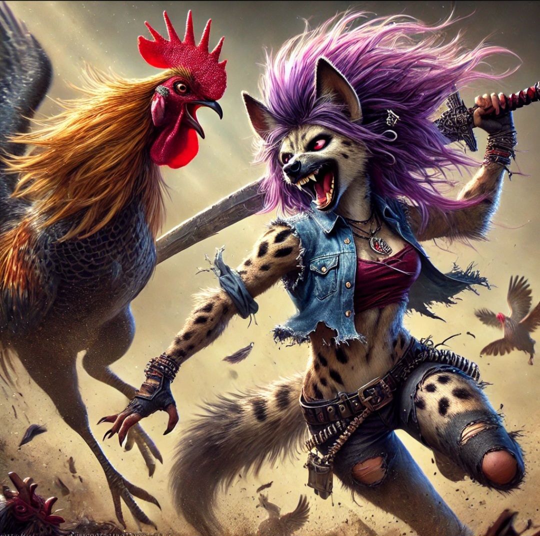 Chicken Fighter Scuzzy