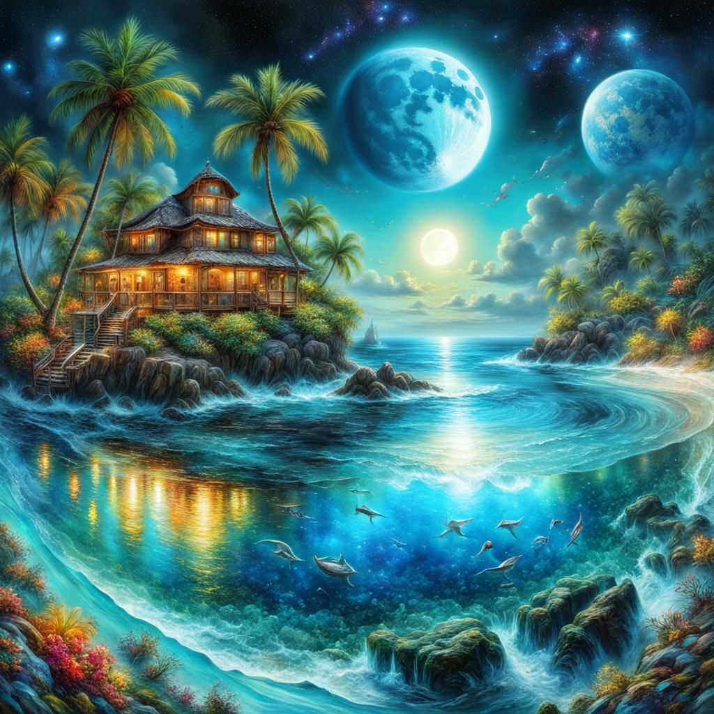 Lagoon of Dreams  by @Elena