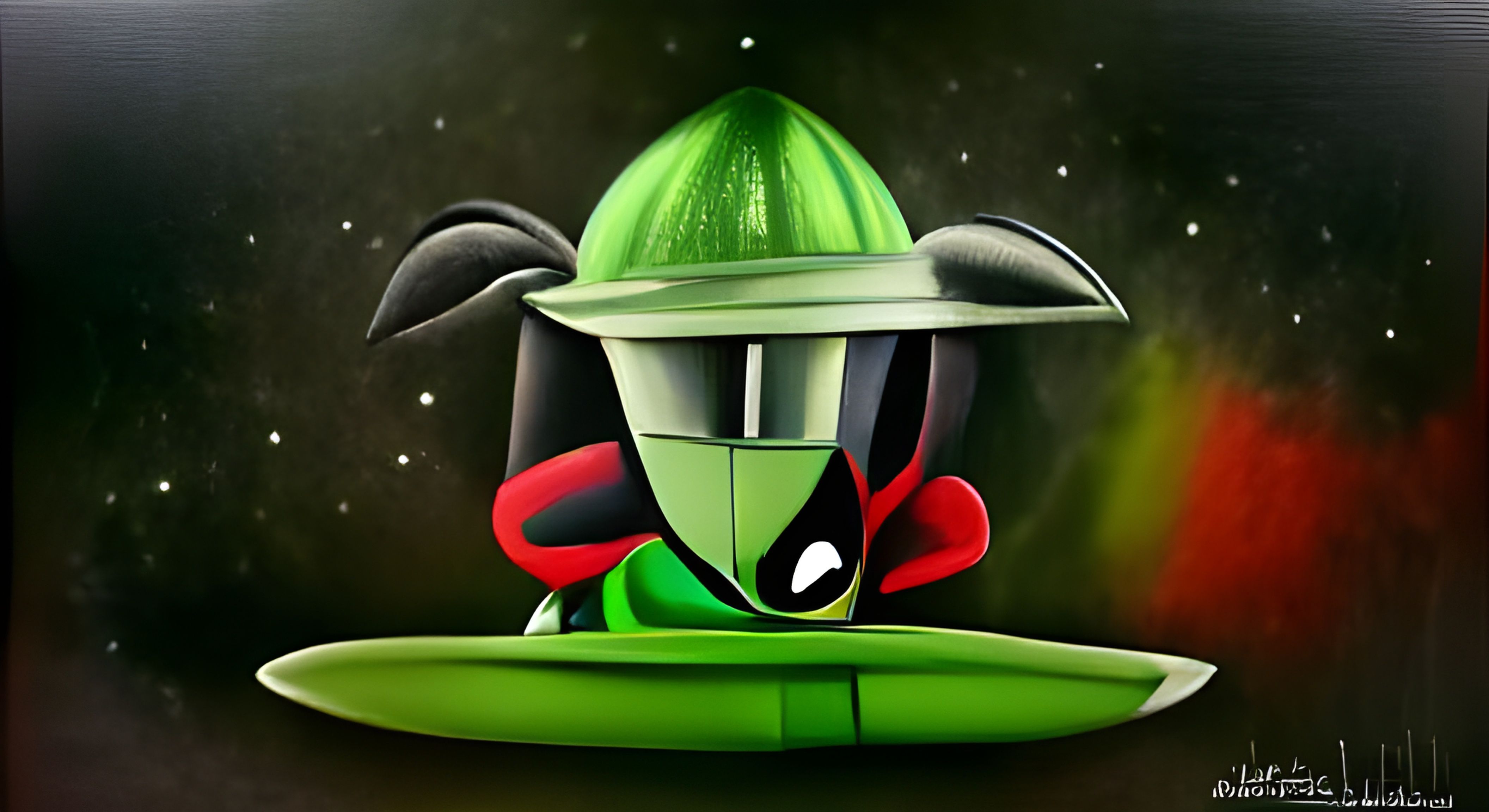 Marvin the Martian Computer Sitter