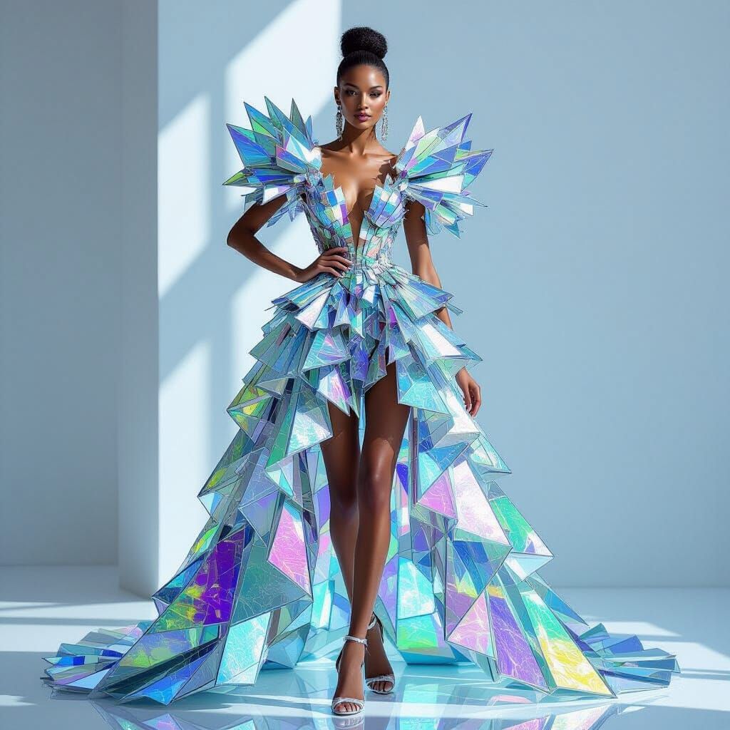 glass dress  by @Gemfan