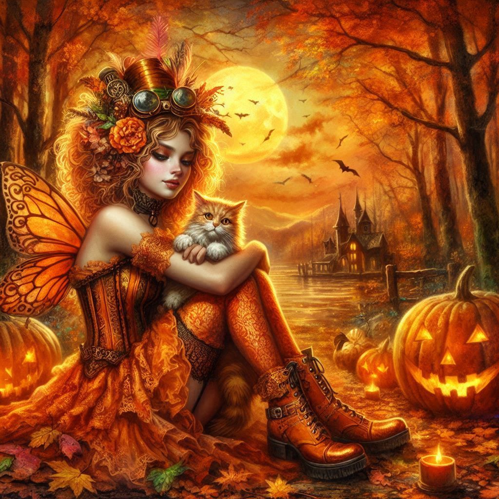 Autumn Fairy  by @Hennie