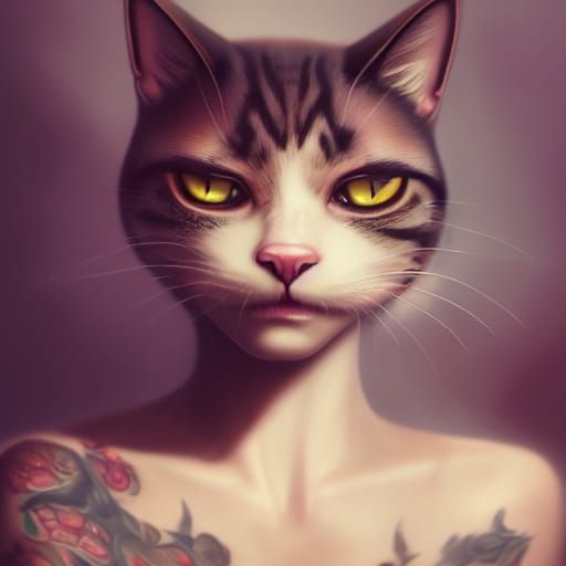 Meow - AI Generated Artwork - NightCafe Creator