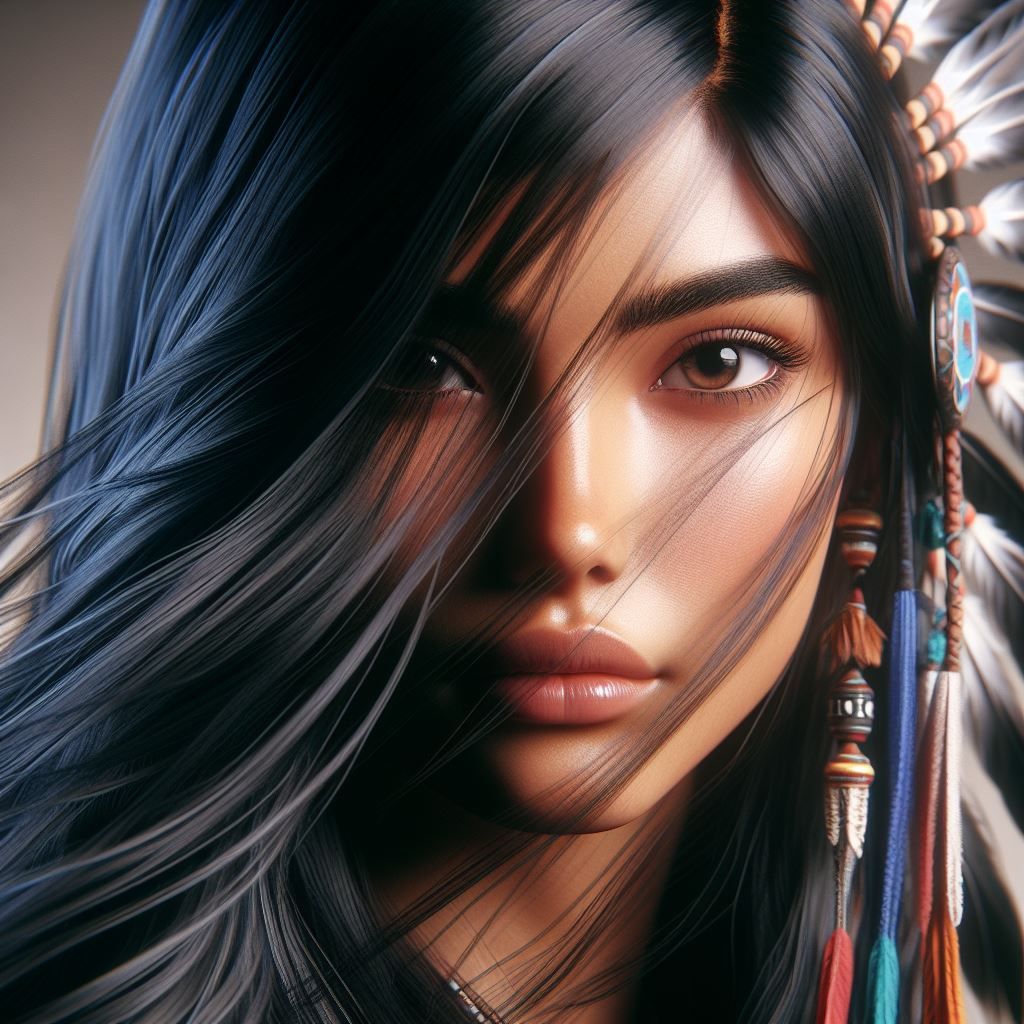 Native American Woman of the Hopi Nation