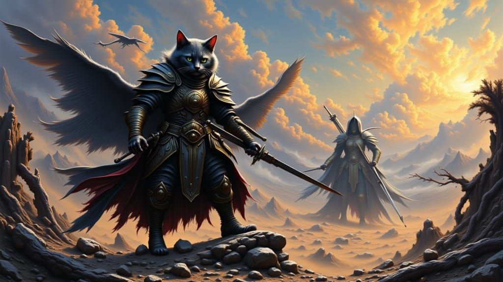 <lora:More Warriors:1.0>warrior cat