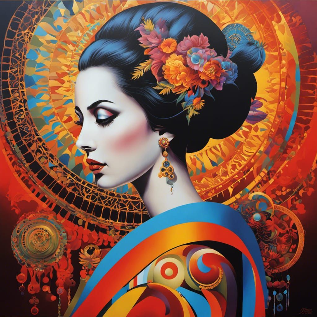 Beautiful Goddess by Hans Jochem Bakker
