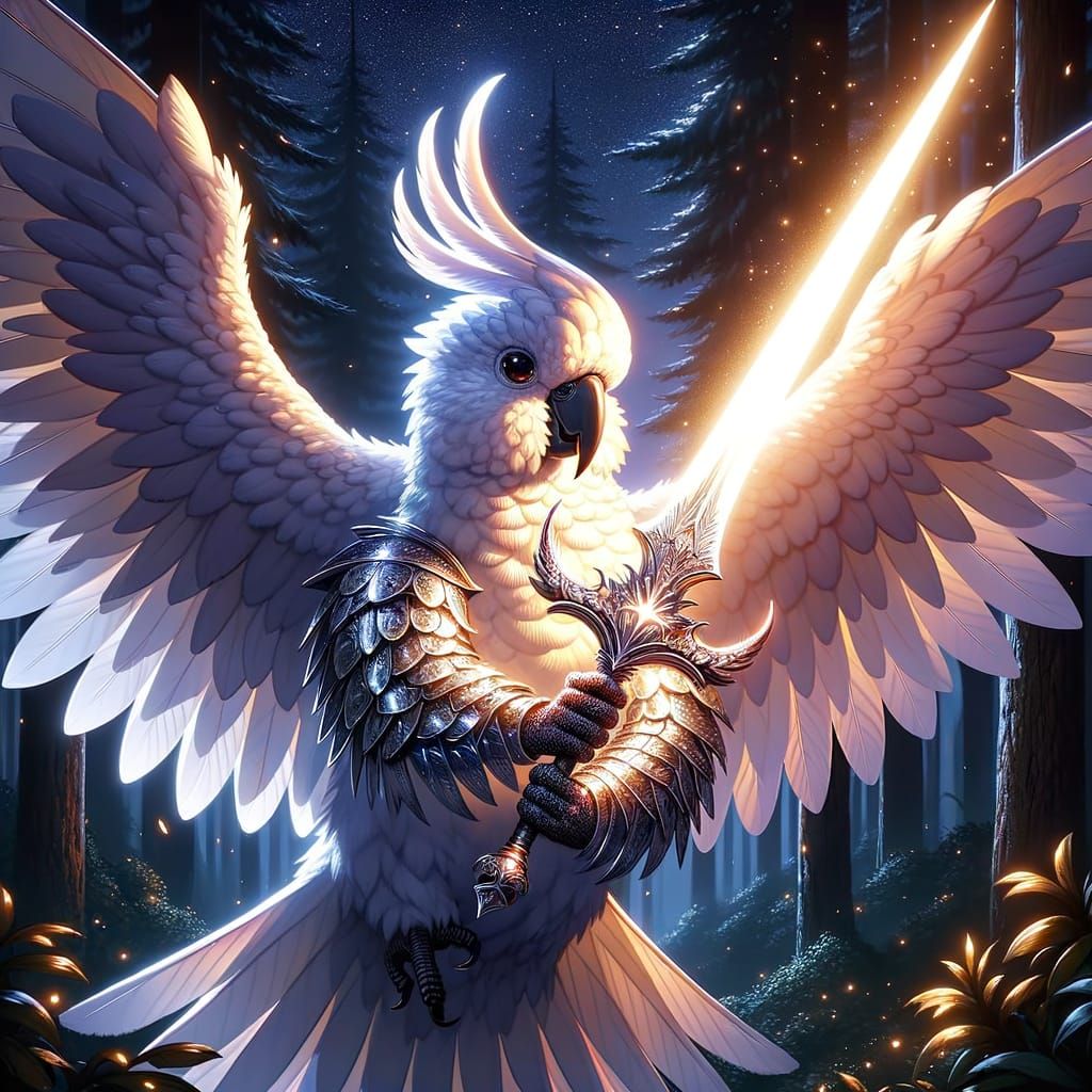 Demonslayer Cockatoo