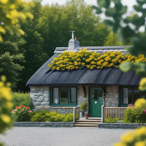 Depth-of-field tones A Cottage