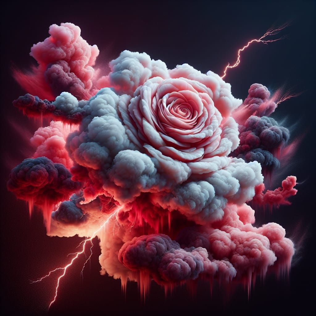 Stormy Rose  by @Dee