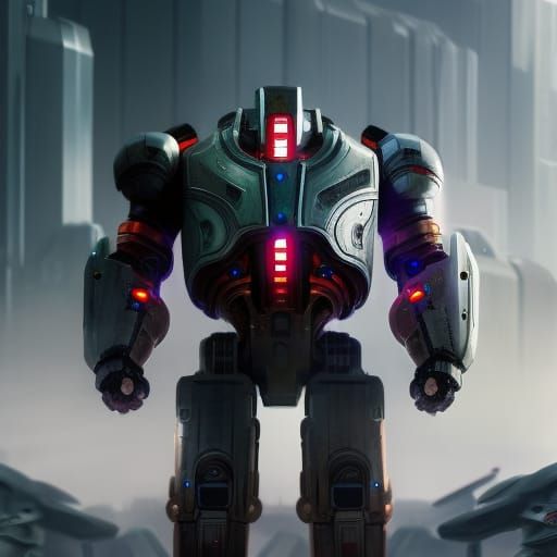 Silver mech