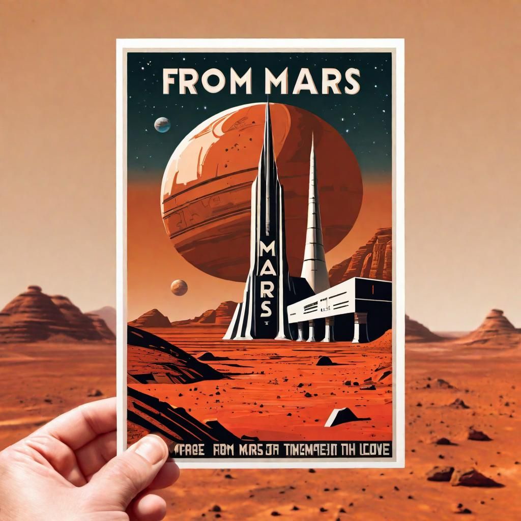 From Mars with Love  by @IAP