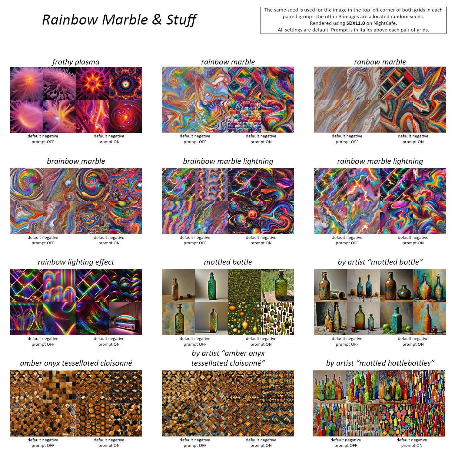 Rainbow Marble & Stuff