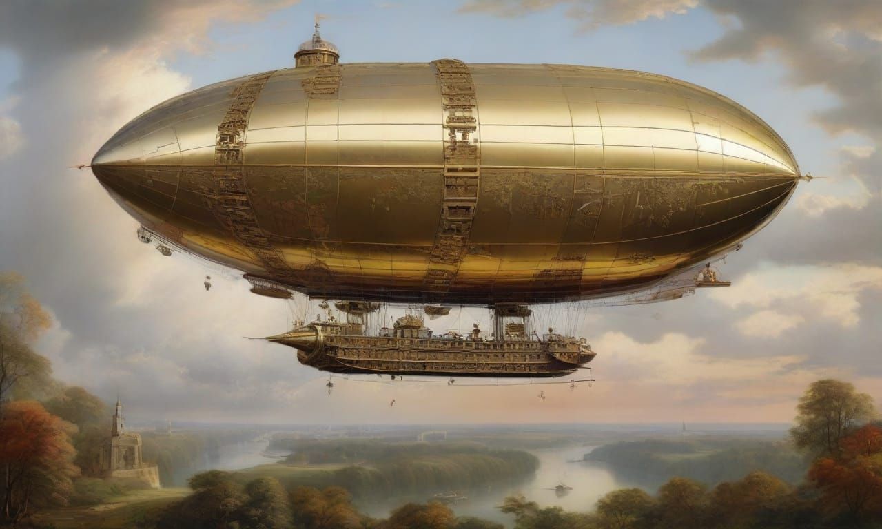 SteamPunk Dirigible