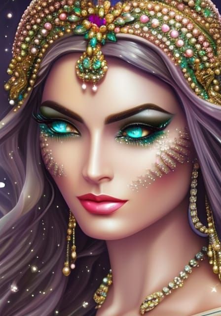 Glittering 🌟 Sorceress