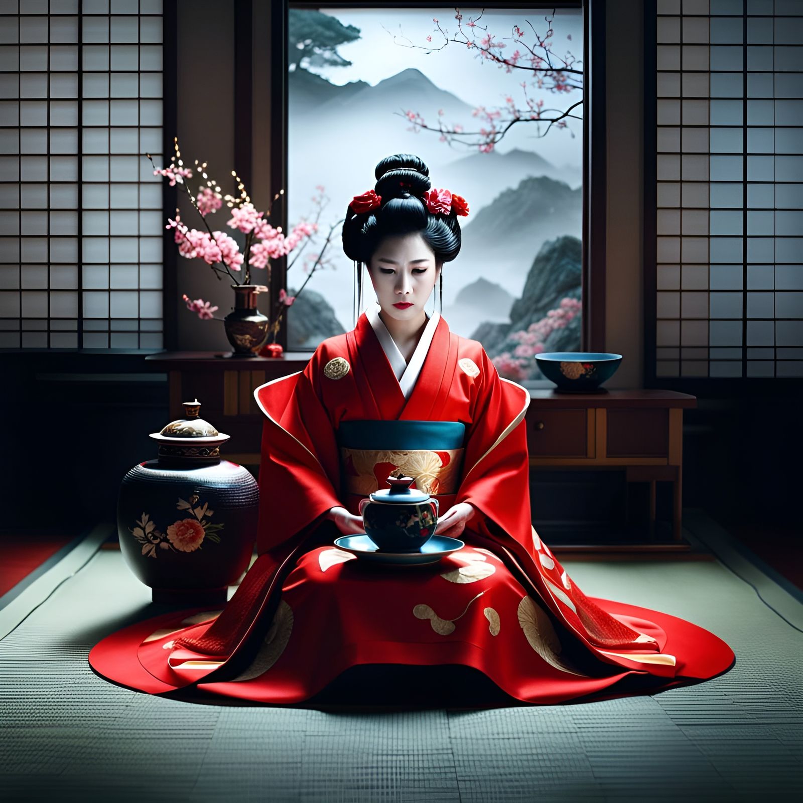 Tea ceremony  by @Kalpine
