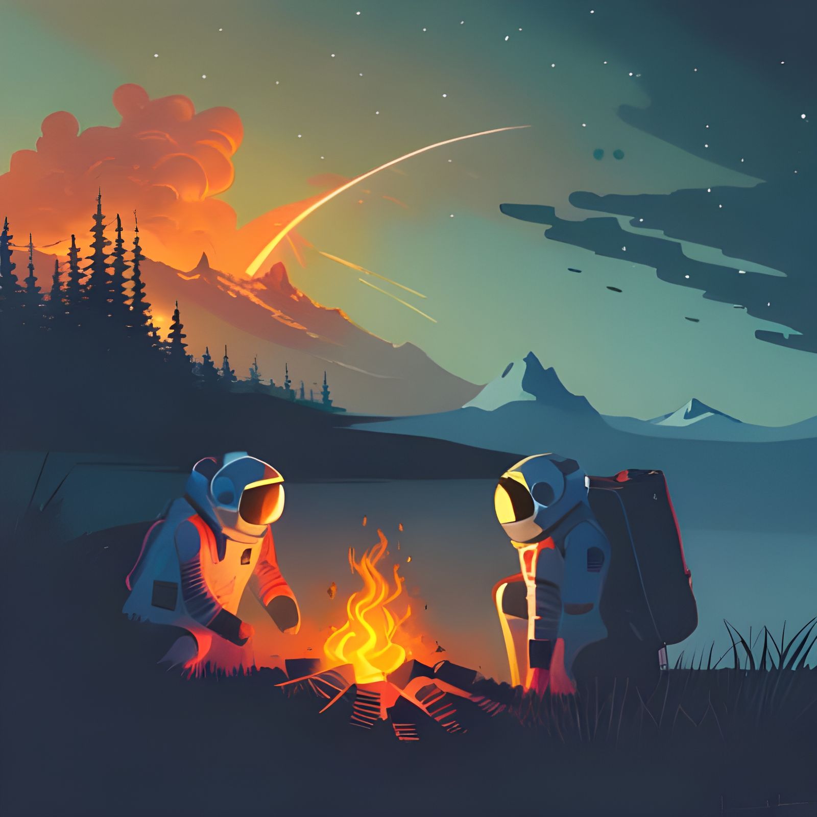 Camp Astro  by @Ur-only-friend-the-Andy