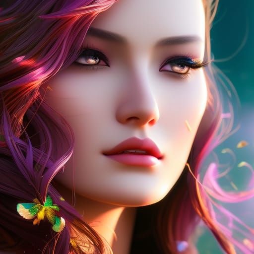 The sun rises and sets in her eyes ai generated artwork nightcafe