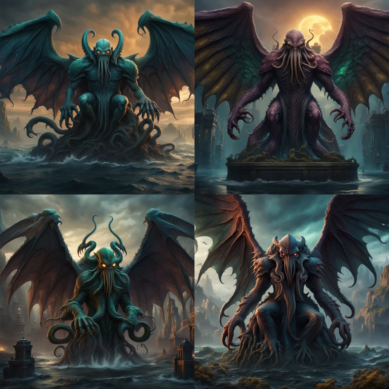 Winged Cthulhu