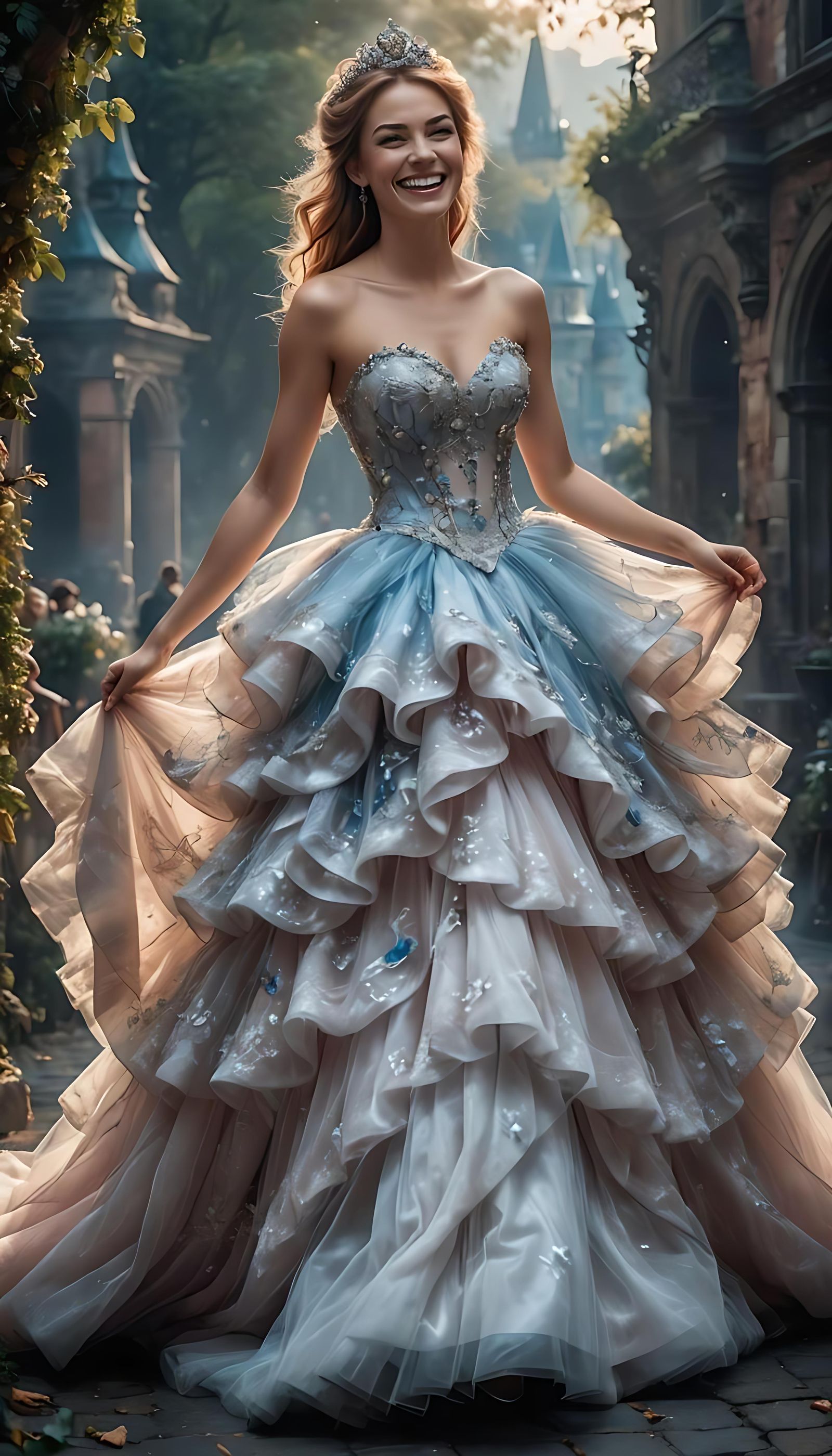 Tulle princess dress ...