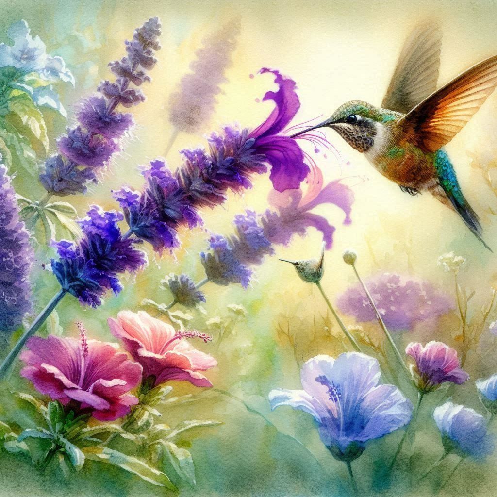 A Humming Bird Encounter