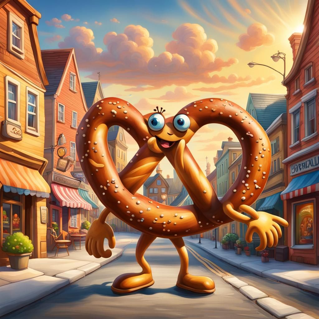 Pretzel Boy  by @Bama