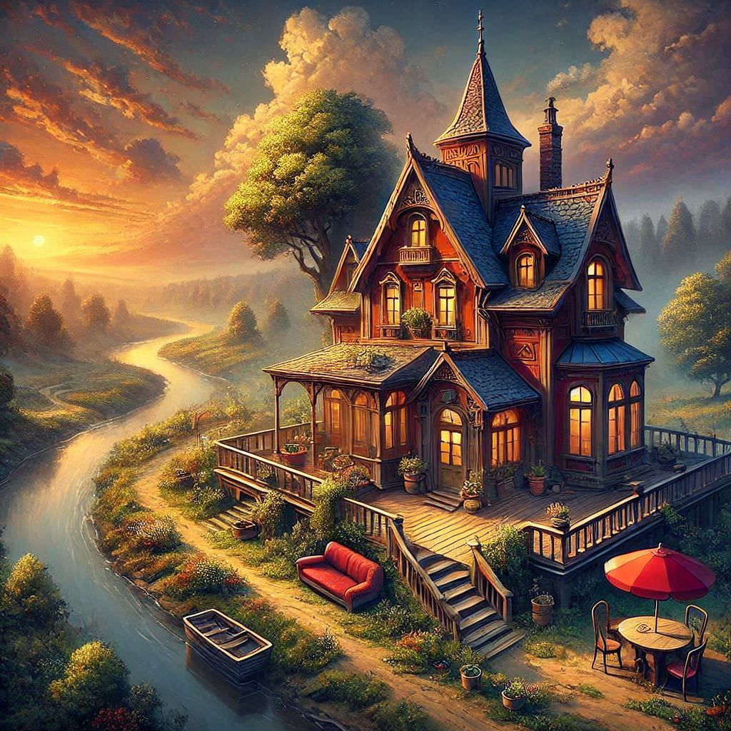 House by the river