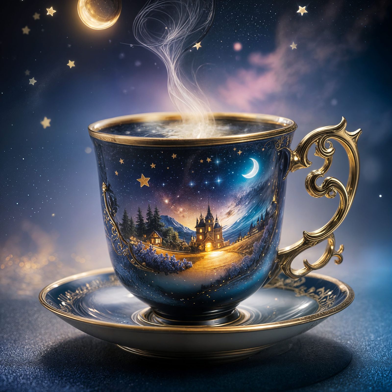 The magical teacup  by @Rachel