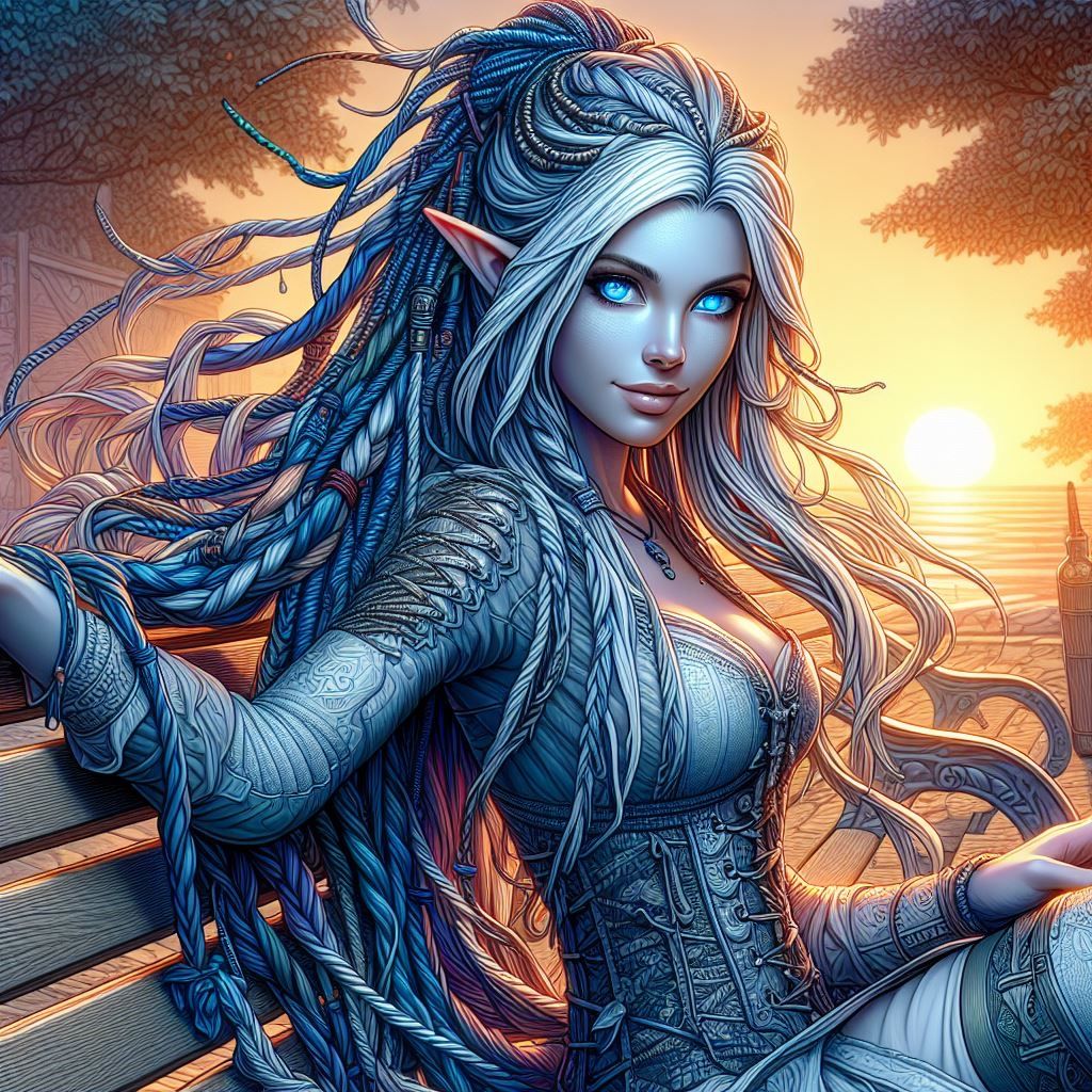 Enjoying a Beach time Sunset