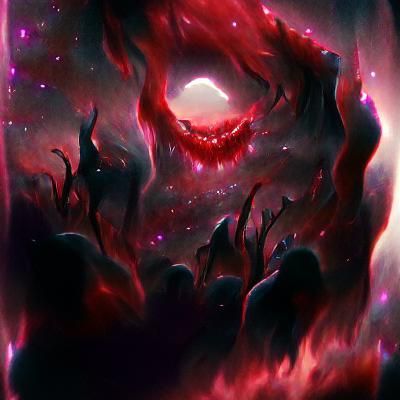 Crimson galaxy