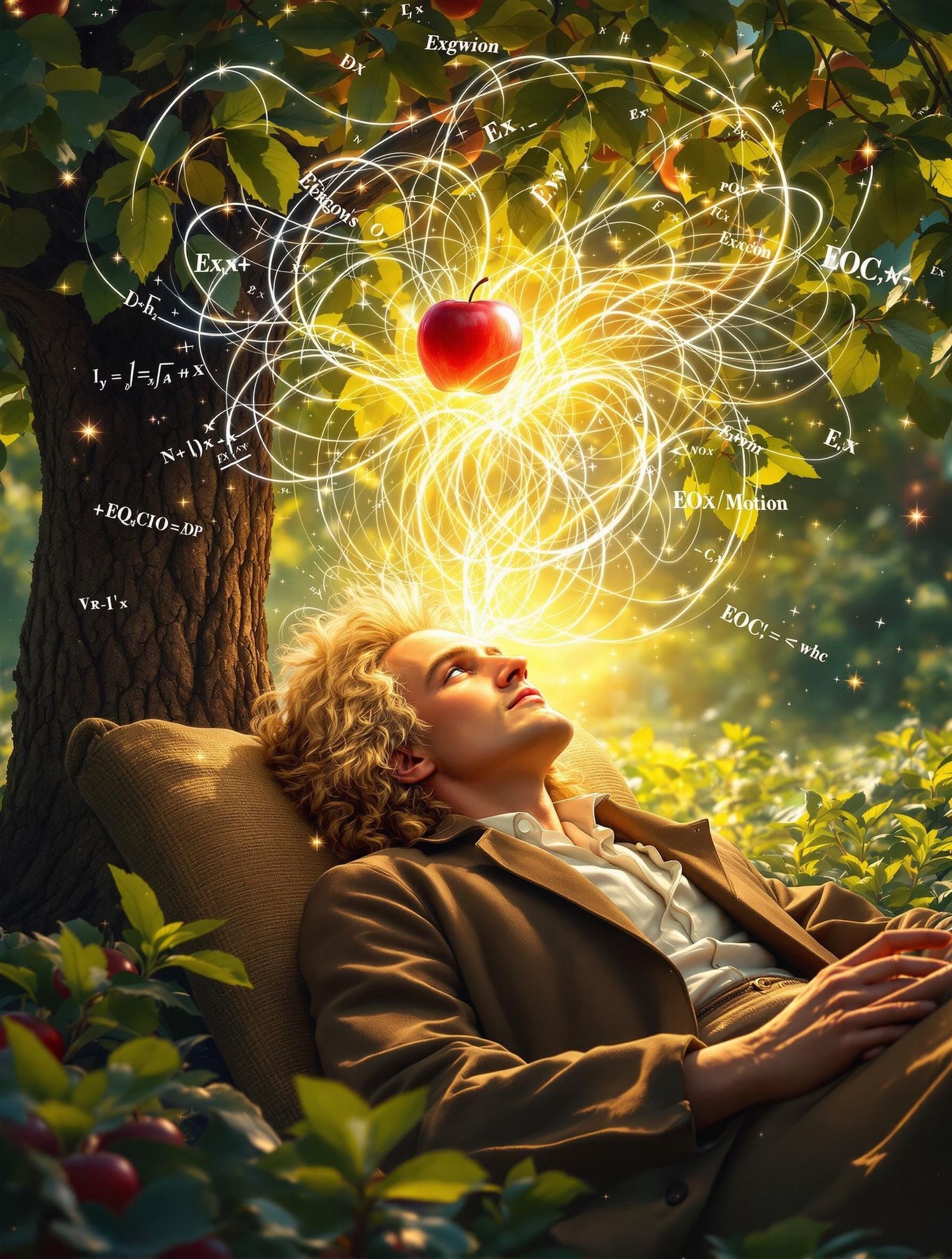 If the apple hadn't fallen on Newton...  by @Mishu77