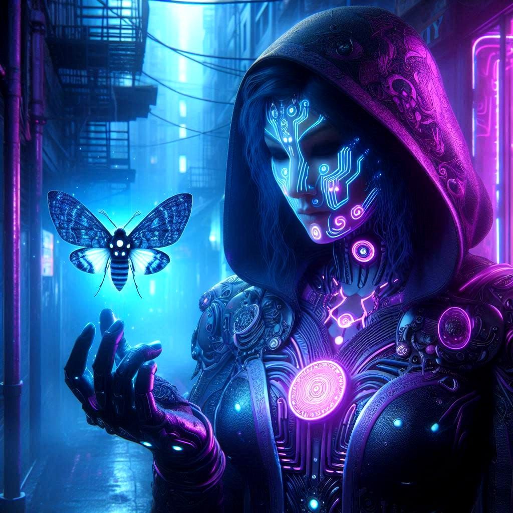 Moth Technosorceress