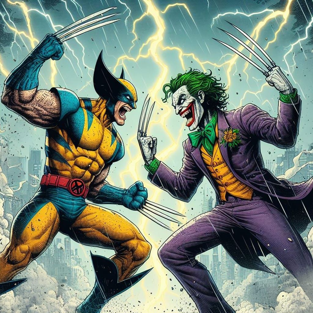 Wolverine VS The Joker
