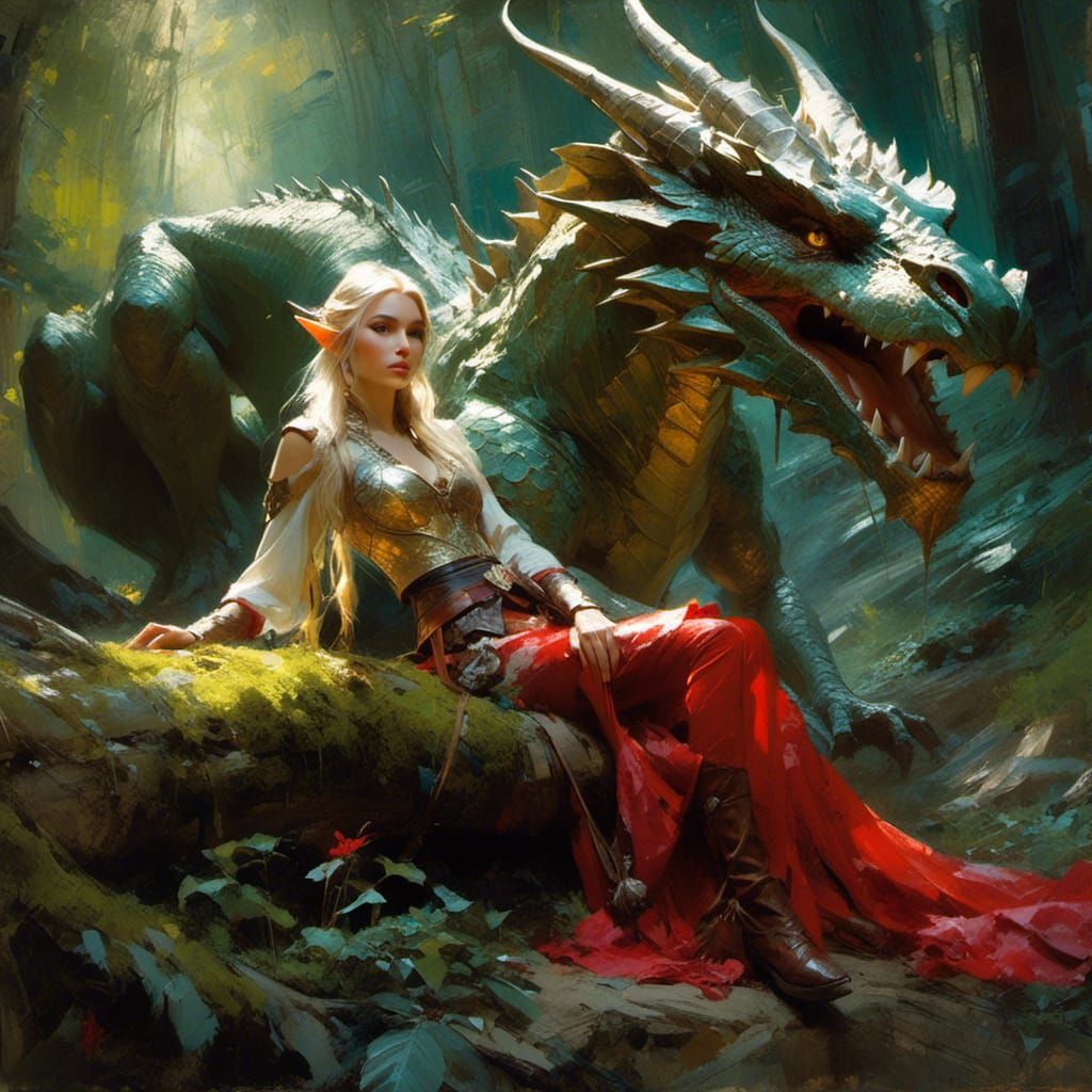 <lora:Elf Style 2:1.0> 