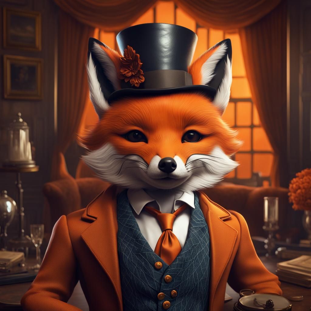 GentleFox  by @HS