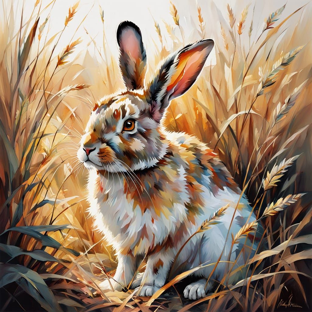 Rabbit   by @Verna-Ann Swaine