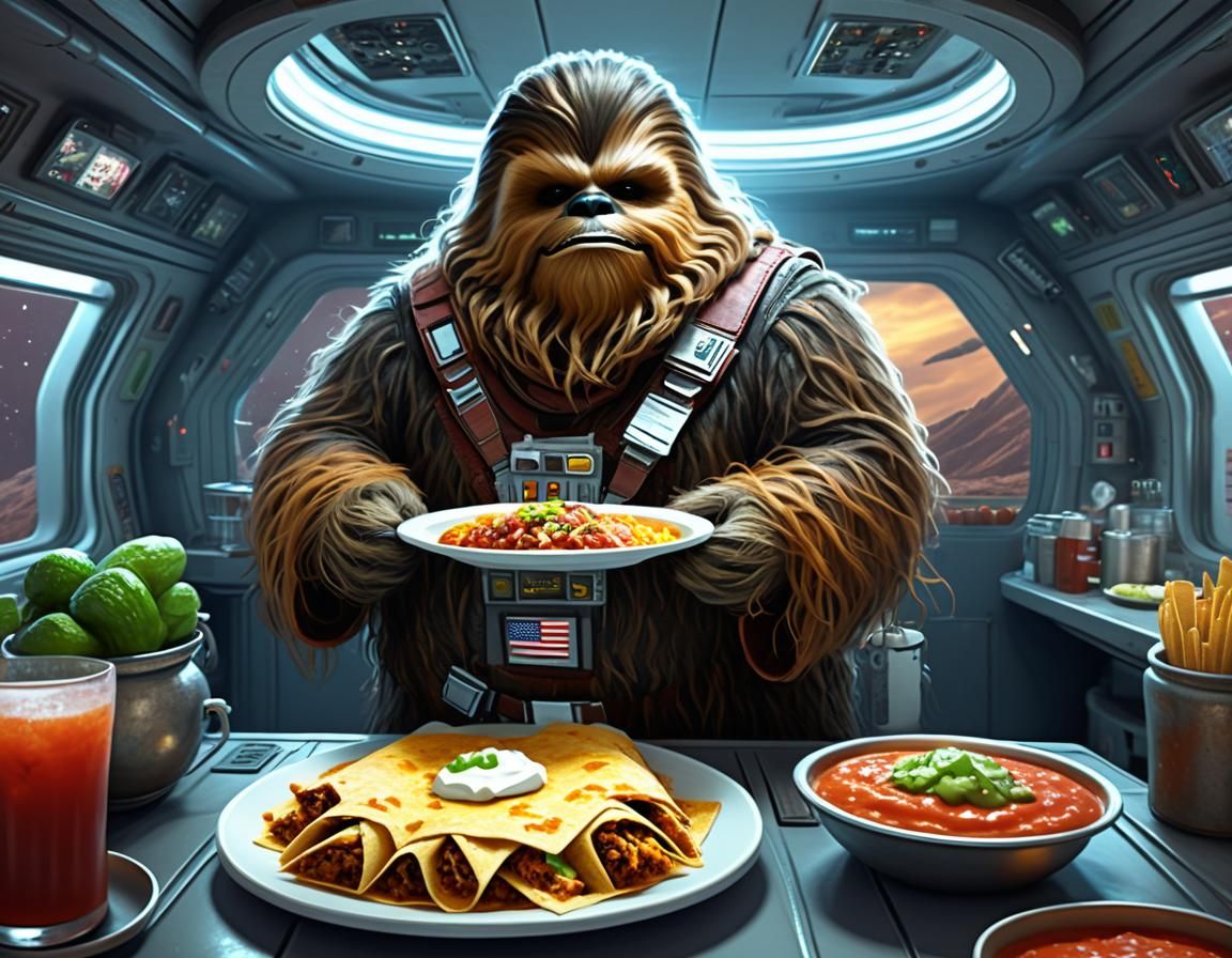 The Wookiee Cooks Again