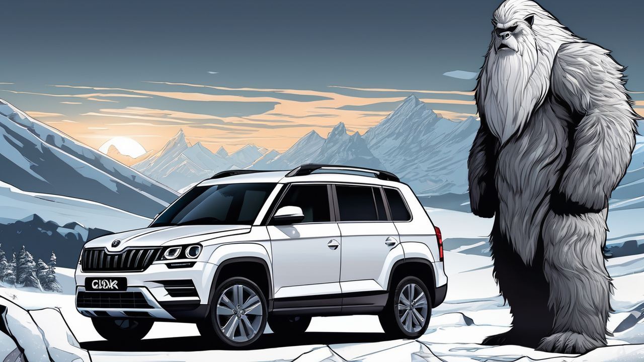 Skoda Yeti and Yeti