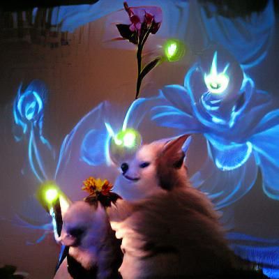 glowing ori and the will of wisps cat flowers