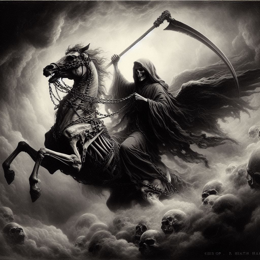 1900s Death on horseback