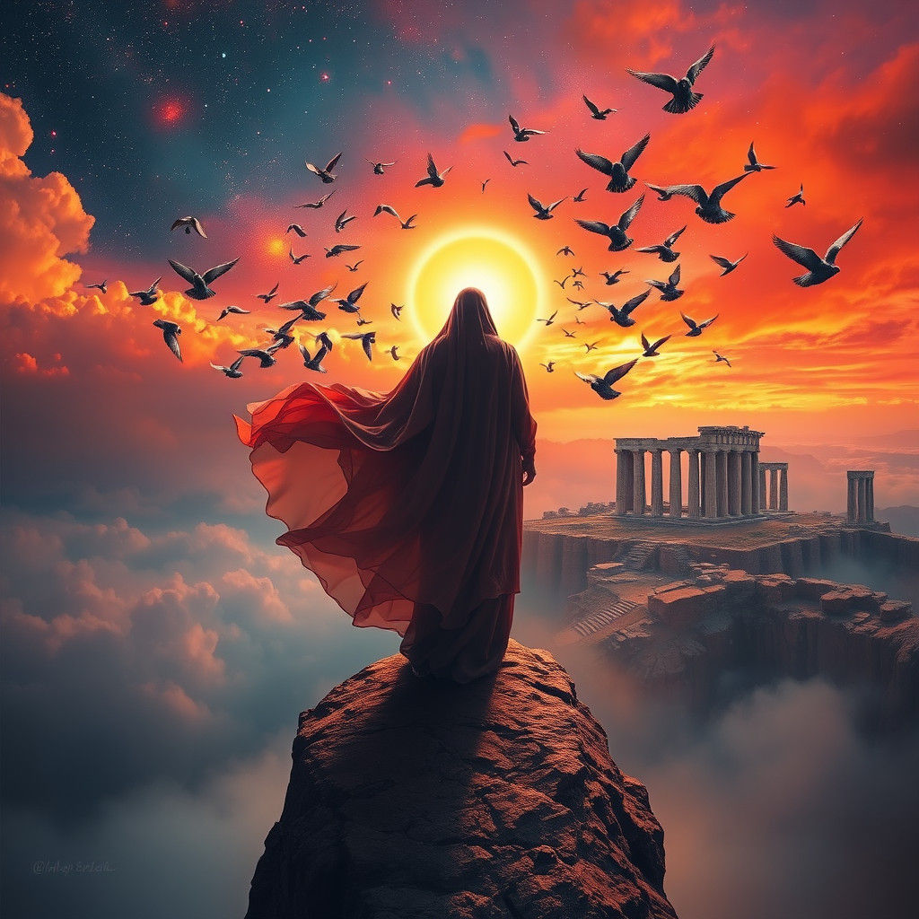 "Echoes in Eternity"  by @mariyamazing