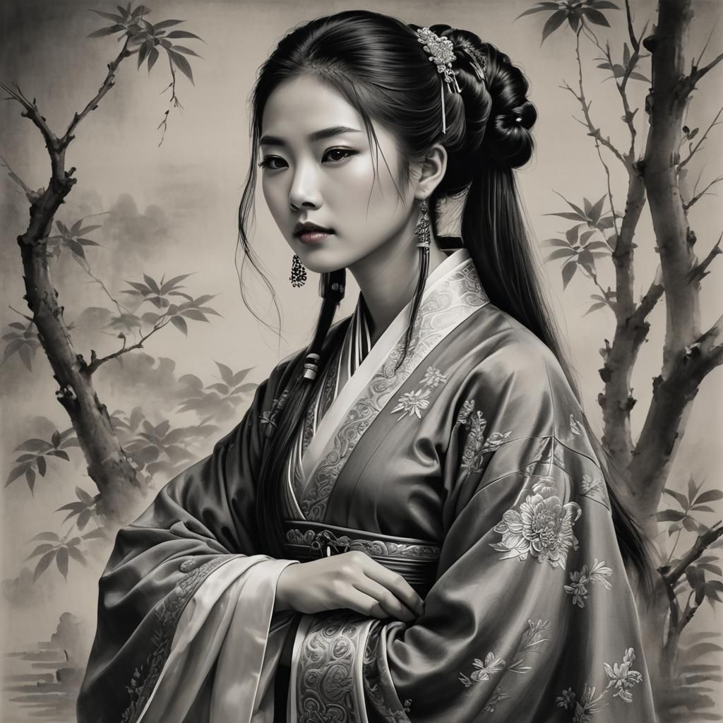 Beautiful chinese woman  by @Daleone