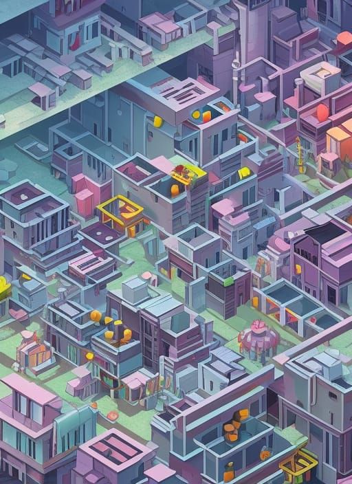 isometric city