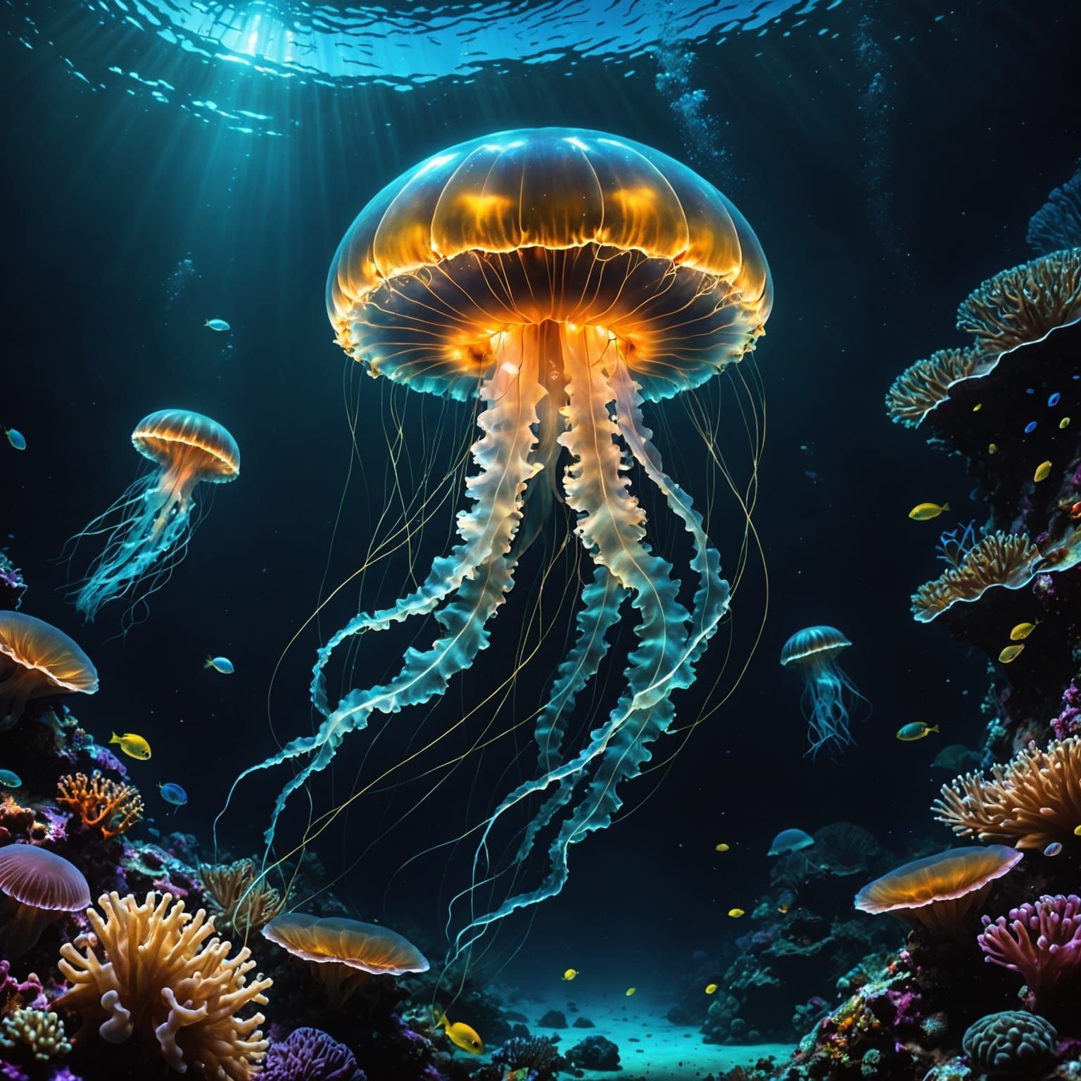 Jellyfish  by @Kallistratia