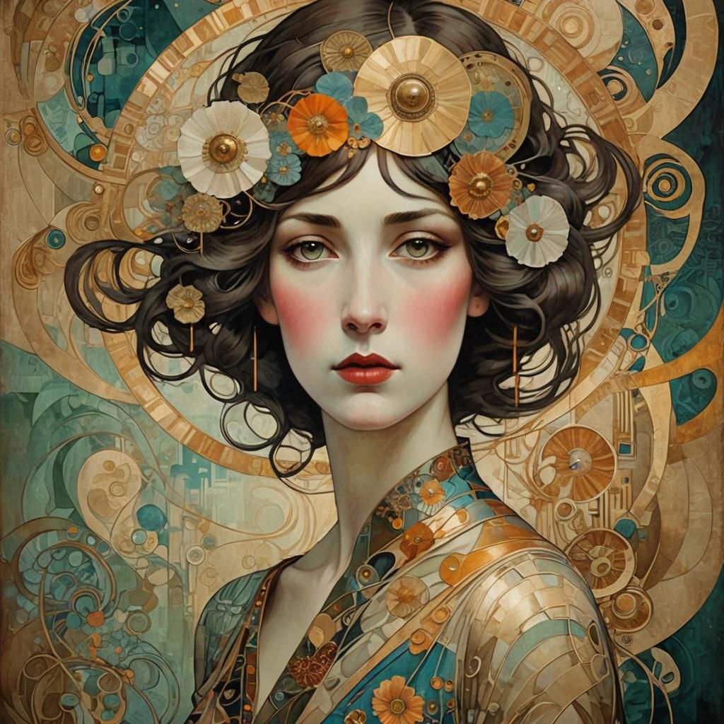Trials_Art nouveau style