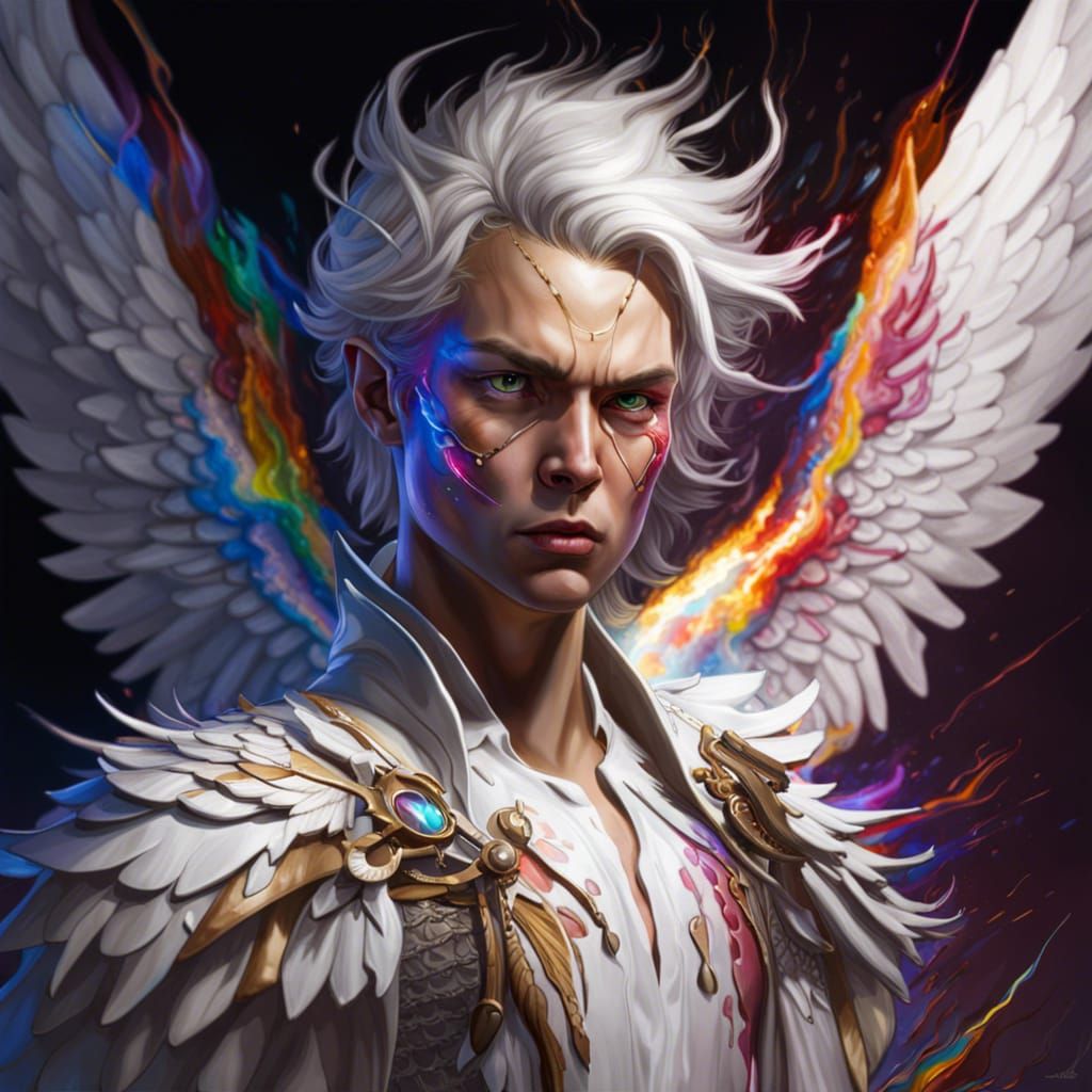 The Archangel of Knowledge: White7fang - AI Generated Artwork ...