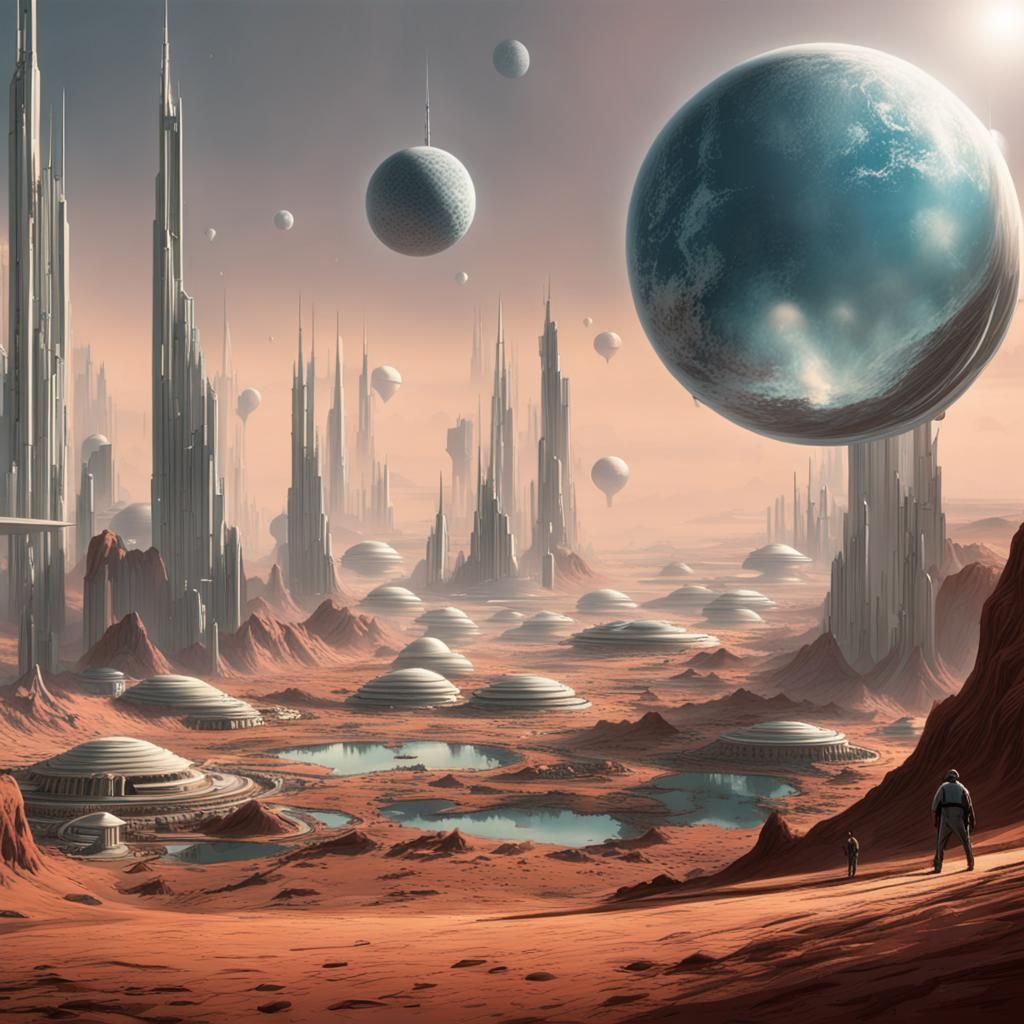 Other worlds futuristic worlds