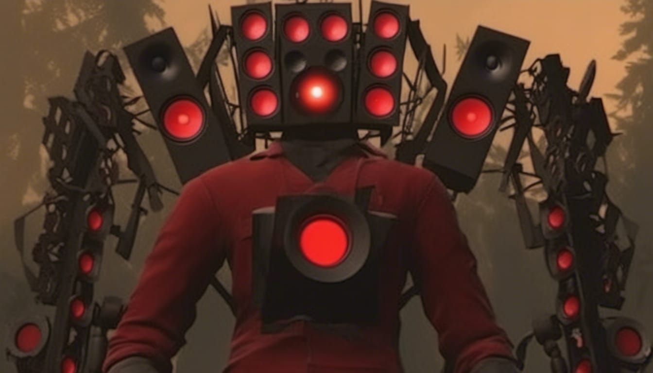 The skibidi titan speakerman