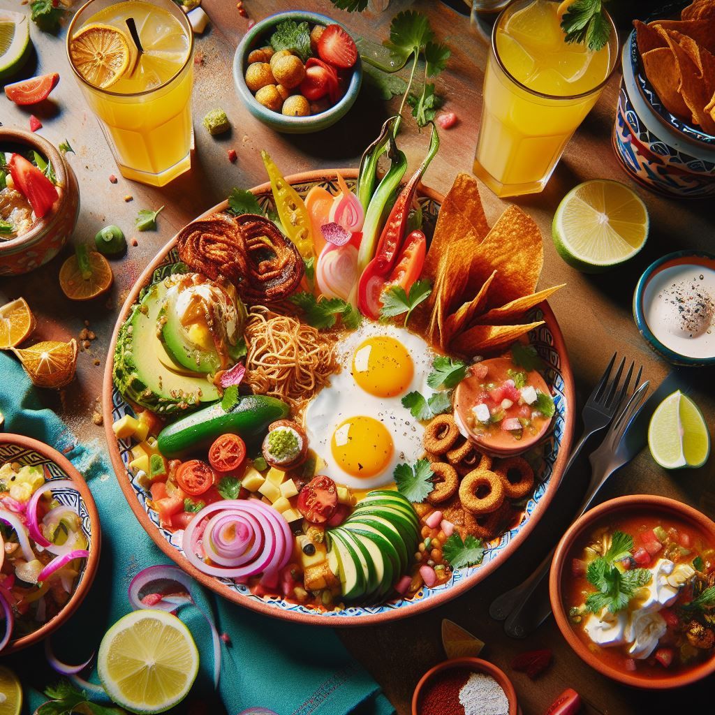 the best of Mexican brunch cuisine 🥑🌶️🍋🥚🍳