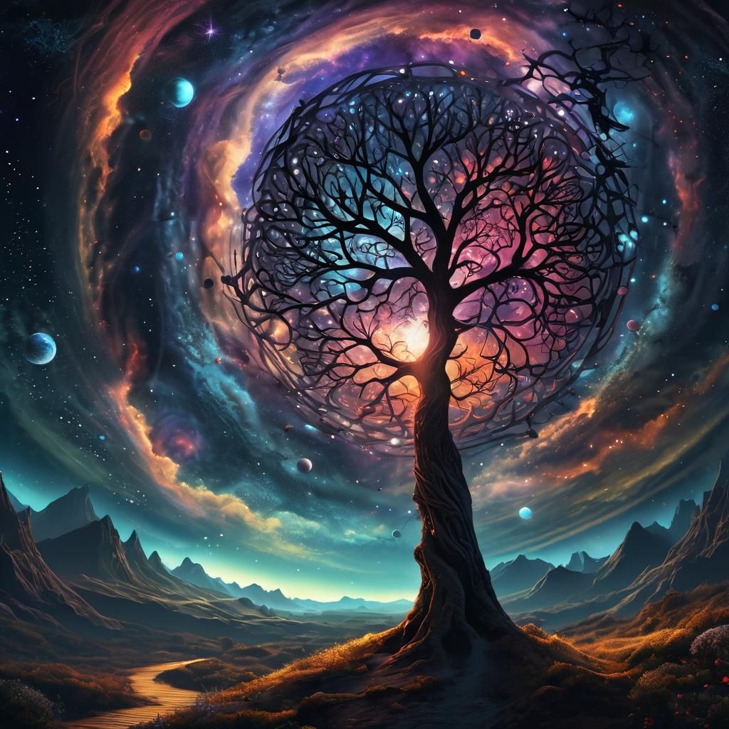 Labyrinth of Universe  by @Sereyo Sparkle